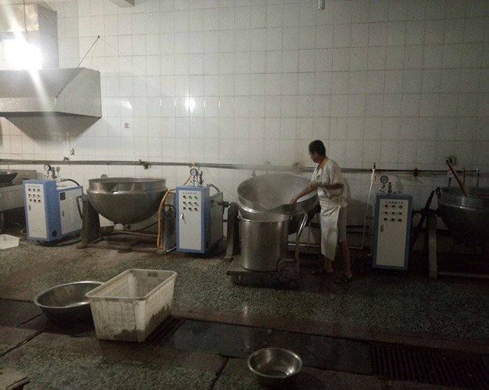 學校食堂夾層鍋48kw